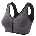Posture Supportive Front Zip Sport Bra