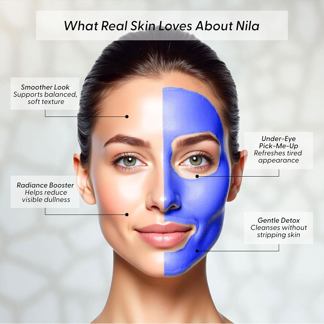 Moroccan Blue Nila Skin Whitening Powder